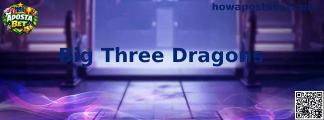 Big Three Dragons Tabela de Jogo